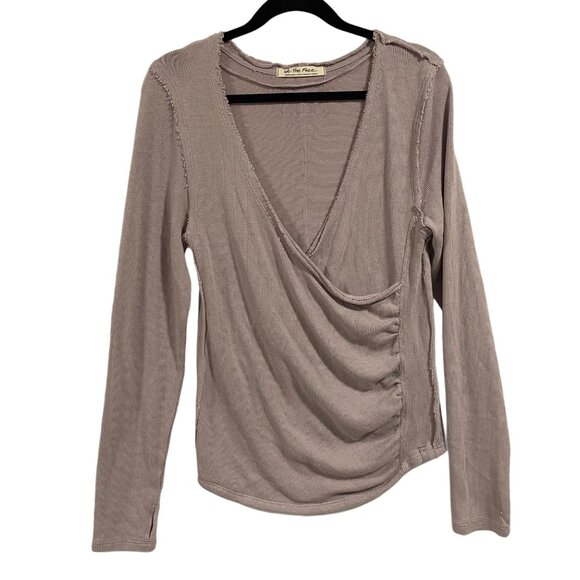 Free People We the Free Like A Boss Tee‎ in SIlverberry Size L - Picture 3 of 8